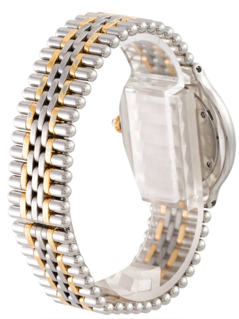 Cartier two tone Must de Cartier 21 luxury wristwatch, an iconic design - Picture 3 of 3